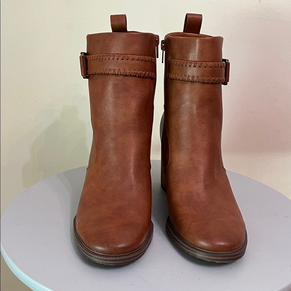 New Zodiac Ankle Boots with Block Heel